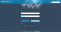 Desktop Screenshot of cc.ceryx.com